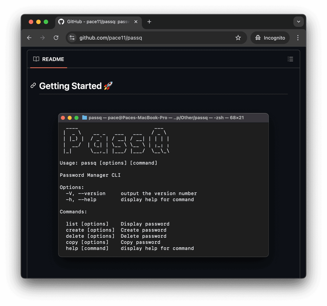 PassQ CLI