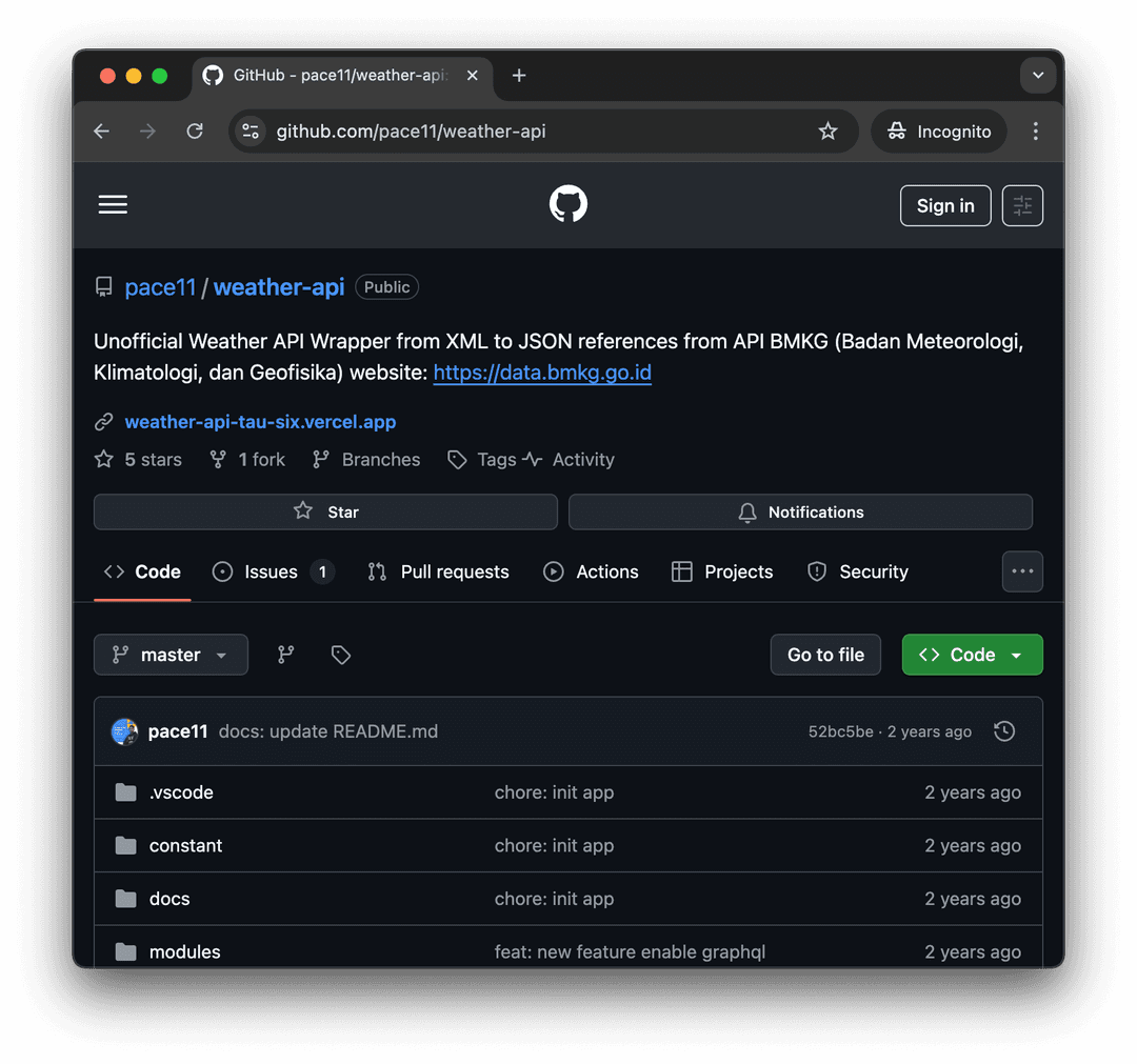 Weather API